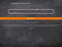 Tablet Screenshot of oceanmanorhouse.com